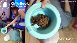 Yana,Christina and Amina feeds slave.