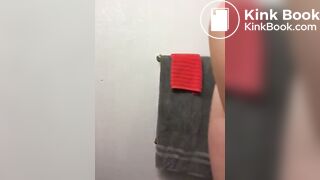 Blonde girl pooping part 2