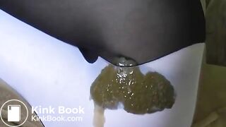 Pantyhose Poop - video 3