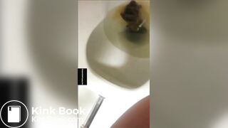 public restroom shitting