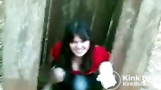 Brazilian girl poops