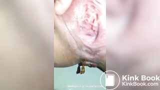 Scheißen und feuchte fotze