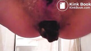 massive log coming out