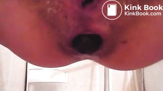 massive log coming out