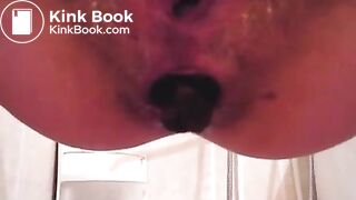 massive log coming out