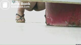 Public toilet poo - video 4