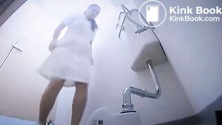 Japanese nurse enema
