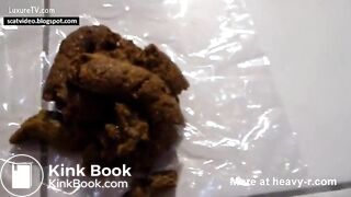 Squat and shit - video 4