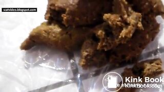 Squat and shit - video 4