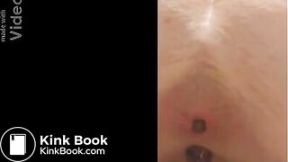 Quick Clip of A Fat Ass BBW Shitting A Really Long Turd