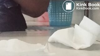 cute girl pissing and pooping