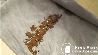 Great body and lovely messy poo, fantastic woman