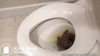 Sexy Ebony Girl Pooping in Bath