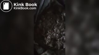 Monster Poop in Gray Tights