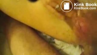 Piss Scat and Anal Sex with horny chubby milf