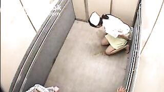 nurse panty poop in elevator