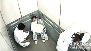 nurse panty poop in elevator