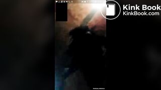 Poor black Colombian bitch takes a shit in a shack and spreads ass