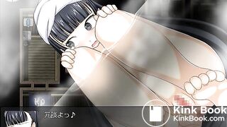 Game girl fart water