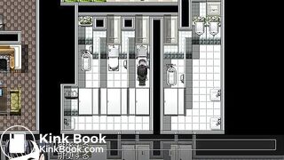 game girl poop toilet