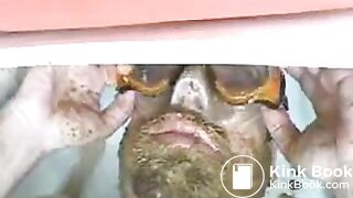 Guy goes snorkeling in her shit