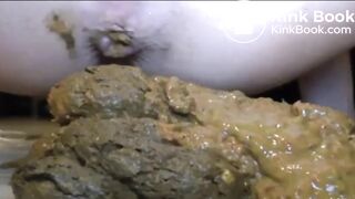 Girl Shits Lots Of Disgusting Diarrhea