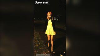 British lady poops on the outside after desperate talk