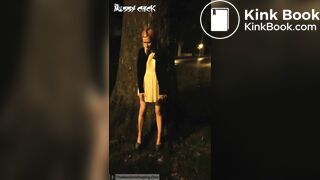 British lady poops on the outside after desperate talk