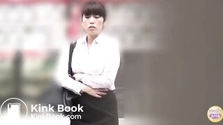 Incredible girl with diarrhea