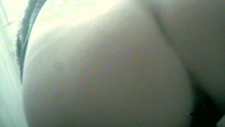 Backside poop cam in Russian woman bathroom - #34