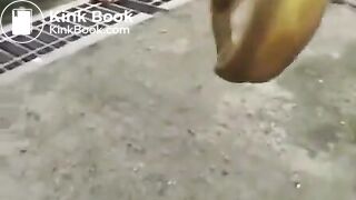 Asian girl public emema