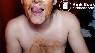 scat and puke with dirty mature 2