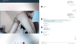 Angel Webcam Show Dirty ( No Sound)