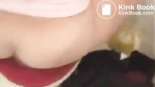 Cute girl pooping - video 6