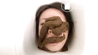 Asian Girl Toilet T0rture Video 3