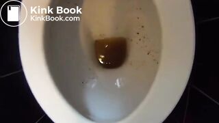 Enema explosion and pee