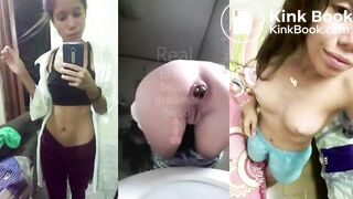 Girl having sex and then poop