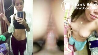Girl having sex and then poop