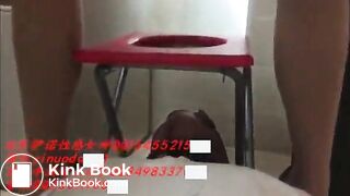 slave is human toilet for dommes