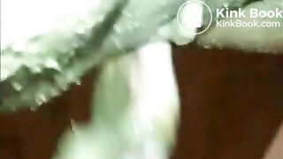 Wife gets partnerpoop stuffed inside birthcanal & orgasms out of disgust