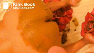 Innocent ass play from couple turns into shitty mess