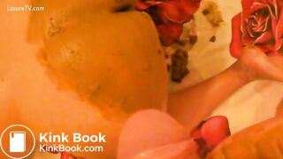 Innocent ass play from couple turns into shitty mess