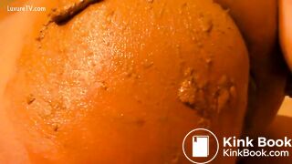 Innocent ass play from couple turns into shitty mess