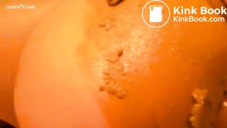 Innocent ass play from couple turns into shitty mess