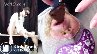 Girl shitting collection number 4