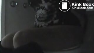 Girl diarrhea farting and pooping On toilet