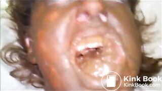 Wife gets pooped on and enjoys a fierce orgasm rubbing one out - video 5