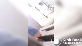 old toilet poop