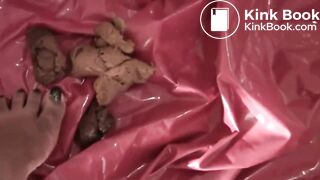 British BBW backwards shit