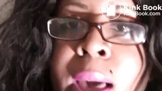 British BBW backwards shit